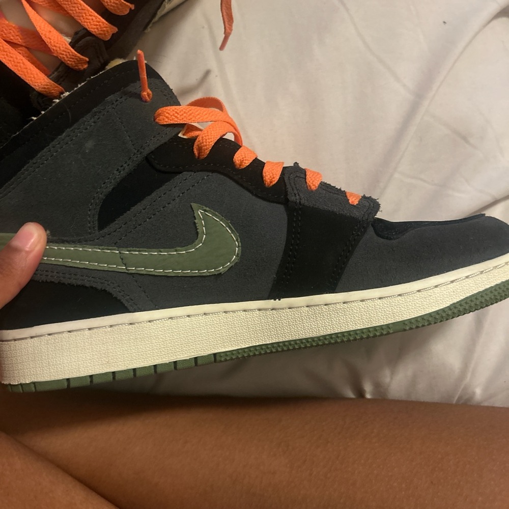 Jordan Kids Sneakers - Black, Gray, Orange, Green